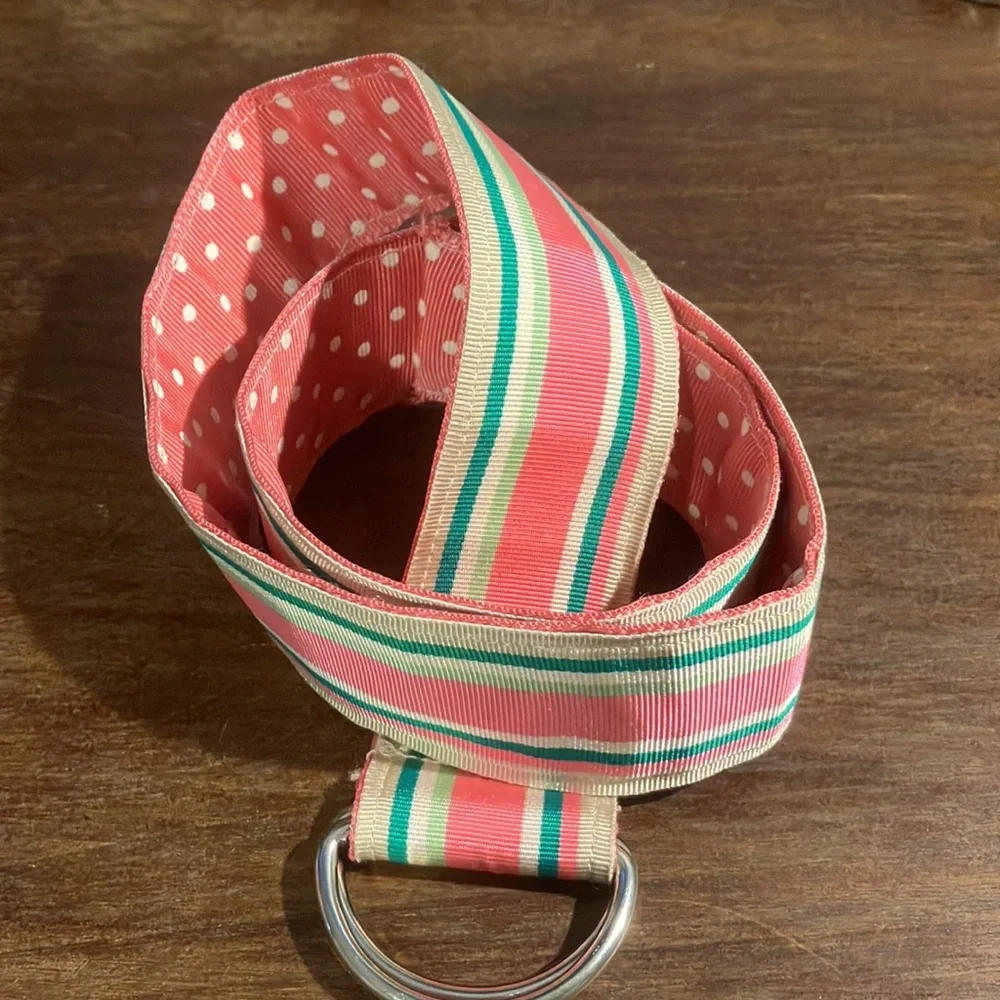 Lot of 3 Kids belt multicolor D- ring